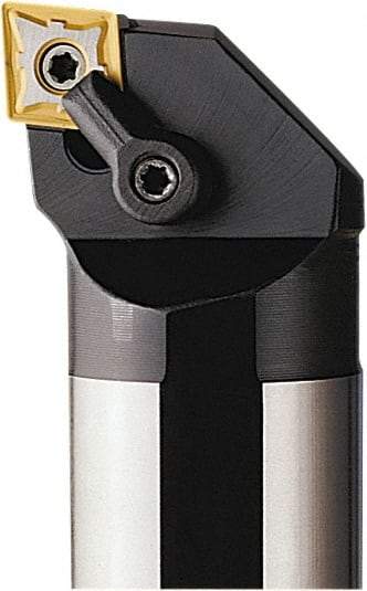 Seco - 63mm Min Bore Diam, 400mm OAL, 50mm Shank Diam, S-MCLN Indexable Boring Bar - 70mm Max Bore Depth, CNM.. 1606.. Insert, Pin & Clamp Holding Method - Exact Tool & Supply