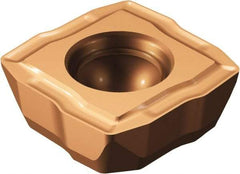 Sandvik Coromant - 88006C LM Grade 1144 Carbide Indexable Drill Insert - TiAlN/AlCr2O3 Finish, Square, 10.2mm Inscribed Circle - Exact Tool & Supply