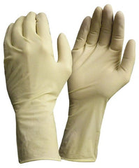 CleanTeam - Size XL, 5 mil, Cleanroom Grade, Powder Free Latex Disposable Gloves - Exact Tool & Supply