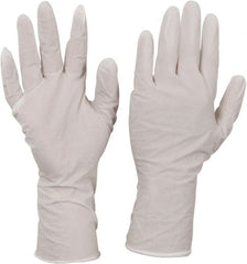 CleanTeam - Size L, 5 mil, Cleanroom Grade, Powder Free Nitrile Disposable Gloves - Exact Tool & Supply