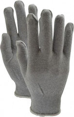 PRO-SAFE - Size 2XL (11) Electrostatic Dissipative (ESD) Fiber Yarns General Protection Work Gloves - For Static Control, Uncoated, Knit Wrist Cuff, Full Fingered, Gray, Paired - Exact Tool & Supply