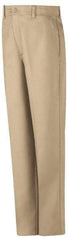 VF Imagewear - Cotton General Purpose Pants - Zipper Closure, 5 Pockets, 42" Waist, 32" Inseam, Khaki - Exact Tool & Supply