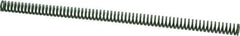 Dayton Lamina - 5/8" Hole Diam, 11/32" Rod Diam, 12" Free Length, Green Die Spring - 1.5 Lb Max Deflection, 4.8" Max Deflection, Light Duty, Chromium Vanadium Steel - Exact Tool & Supply