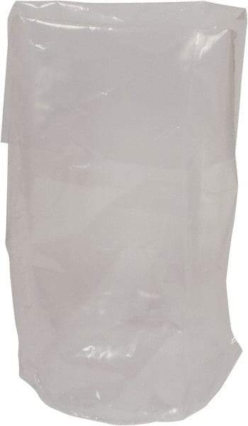 Made in USA - 55 Gal, 10 mil, LDPE Drum Liner - 38" Diam, 56" High, Flexible Liner - Exact Tool & Supply