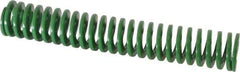 Dayton Lamina - 3/4" Hole Diam, 3/8" Rod Diam, 4-1/2" Free Length, Green Die Spring - 6 Lb Max Deflection, 1.8" Max Deflection, Light Duty, Chromium Vanadium Steel - Exact Tool & Supply