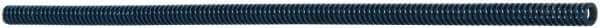 Dayton Lamina - 3/8" Hole Diam, 3/16" Rod Diam, 12" Free Length, Blue Die Spring - 0.76 Lb Max Deflection, 4.5" Max Deflection, Medium Duty, Chromium Vanadium Steel - Exact Tool & Supply