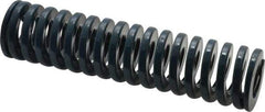Dayton Lamina - 1-1/4" Hole Diam, 5/8" Rod Diam, 5" Free Length, Blue Die Spring - 23.7 Lb Max Deflection, 1.88" Max Deflection, Medium Duty, Chromium Vanadium Steel - Exact Tool & Supply