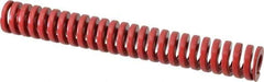 Dayton Lamina - 3/4" Hole Diam, 3/8" Rod Diam, 5-1/2" Free Length, Red Die Spring - 19.3 Lb Max Deflection, 1.65" Max Deflection, Heavy Duty, Chromium Vanadium Steel - Exact Tool & Supply
