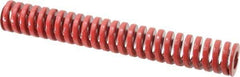 Dayton Lamina - 1" Hole Diam, 1/2" Rod Diam, 7" Free Length, Red Die Spring - 23.5 Lb Max Deflection, 2.1" Max Deflection, Heavy Duty, Chromium Vanadium Steel - Exact Tool & Supply