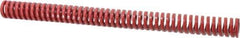Dayton Lamina - 1" Hole Diam, 1/2" Rod Diam, 12" Free Length, Red Die Spring - 13.8 Lb Max Deflection, 3.6" Max Deflection, Heavy Duty, Chromium Vanadium Steel - Exact Tool & Supply