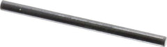Holo-Krome - 1/8" Diam x 2" Pin Length Grade 8 Alloy Steel Standard Dowel Pin - Black Luster Finish, C 47-58 & C 60 (Surface) Hardness, 1 Beveled & 1 Rounded End - Exact Tool & Supply