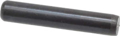 Holo-Krome - 3/16" Diam x 1" Pin Length Grade 8 Alloy Steel Standard Dowel Pin - Black Luster Finish, C 47-58 & C 60 (Surface) Hardness, 1 Beveled & 1 Rounded End - Exact Tool & Supply