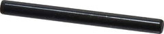 Holo-Krome - 3/16" Diam x 2" Pin Length Grade 8 Alloy Steel Standard Dowel Pin - Black Luster Finish, C 47-58 & C 60 (Surface) Hardness, 1 Beveled & 1 Rounded End - Exact Tool & Supply