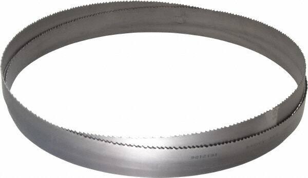 Lenox - 5 to 8 TPI, 10' 10-1/2" Long x 1" Wide x 0.035" Thick, Welded Band Saw Blade - Bi-Metal, Toothed Edge, Raker Tooth Set, Flexible Back - Exact Tool & Supply