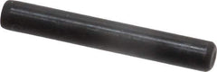 Holo-Krome - 1/4" Diam x 1-3/4" Pin Length Grade 8 Alloy Steel Standard Dowel Pin - Black Luster Finish, C 47-58 & C 60 (Surface) Hardness, 1 Beveled & 1 Rounded End - Exact Tool & Supply