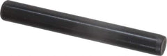 Holo-Krome - 1/4" Diam x 2" Pin Length Grade 8 Alloy Steel Standard Dowel Pin - Black Luster Finish, C 47-58 & C 60 (Surface) Hardness, 1 Beveled & 1 Rounded End - Exact Tool & Supply