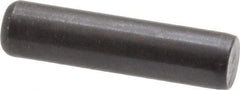 Holo-Krome - 5/16" Diam x 1-1/4" Pin Length Grade 8 Alloy Steel Standard Dowel Pin - Black Luster Finish, C 47-58 & C 60 (Surface) Hardness, 1 Beveled & 1 Rounded End - Exact Tool & Supply