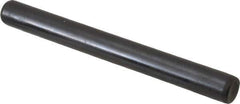 Holo-Krome - 5/16" Diam x 3" Pin Length Grade 8 Alloy Steel Standard Dowel Pin - Black Luster Finish, C 47-58 & C 60 (Surface) Hardness, 1 Beveled & 1 Rounded End - Exact Tool & Supply