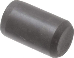Holo-Krome - 3/8" Diam x 5/8" Pin Length Grade 8 Alloy Steel Standard Dowel Pin - Black Luster Finish, C 47-58 & C 60 (Surface) Hardness, 1 Beveled & 1 Rounded End - Exact Tool & Supply