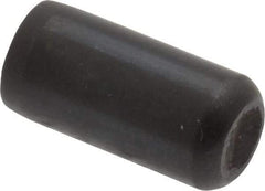 Holo-Krome - 3/8" Diam x 3/4" Pin Length Grade 8 Alloy Steel Standard Dowel Pin - Black Luster Finish, C 47-58 & C 60 (Surface) Hardness, 1 Beveled & 1 Rounded End - Exact Tool & Supply