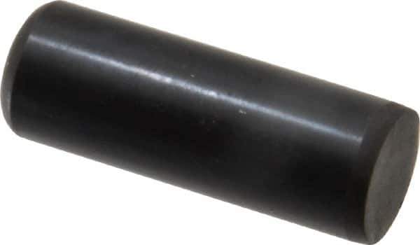 Holo-Krome - 5/8" Diam x 1-3/4" Pin Length Grade 8 Alloy Steel Standard Dowel Pin - Black Luster Finish, C 47-58 & C 60 (Surface) Hardness, 1 Beveled & 1 Rounded End - Exact Tool & Supply
