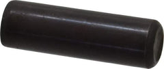 Holo-Krome - 5/8" Diam x 2" Pin Length Grade 8 Alloy Steel Standard Dowel Pin - Black Luster Finish, C 47-58 & C 60 (Surface) Hardness, 1 Beveled & 1 Rounded End - Exact Tool & Supply