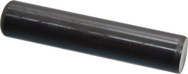Holo-Krome - 5/8" Diam x 3" Pin Length Grade 8 Alloy Steel Standard Dowel Pin - Black Luster Finish, C 47-58 & C 60 (Surface) Hardness, 1 Beveled & 1 Rounded End - Exact Tool & Supply