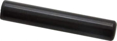 Holo-Krome - 5/8" Diam x 3-1/2" Pin Length Grade 8 Alloy Steel Standard Dowel Pin - Black Luster Finish, C 47-58 & C 60 (Surface) Hardness, 1 Beveled & 1 Rounded End - Exact Tool & Supply
