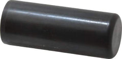 Holo-Krome - 1" Diam x 2-1/2" Pin Length Grade 8 Alloy Steel Standard Dowel Pin - Black Luster Finish, C 47-58 & C 60 (Surface) Hardness, 1 Beveled & 1 Rounded End - Exact Tool & Supply