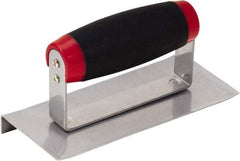 Hyde Tools - Carbon Steel Trowel - 6" Long x 2-3/4" Wide, Polypropylene Handle - Exact Tool & Supply