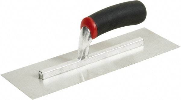 Hyde Tools - Carbon Steel Masonry Trowel - 12" Long x 4" Wide - Exact Tool & Supply