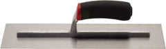 Hyde Tools - Carbon Steel Masonry Trowel - 14" Long x 4" Wide, Wood Handle - Exact Tool & Supply