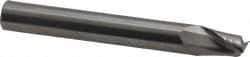 OSG - 5/16", 7/16" LOC, 5/16" Shank Diam, 2-1/2" OAL, 2 Flute, Solid Carbide Square End Mill - Single End, Uncoated, Spiral Flute, 30° Helix, Centercutting, Right Hand Cut, Right Hand Flute, Series 2021 - Exact Tool & Supply