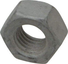 Armor Coat - 5/16-24 UNF Steel Right Hand Hex Nut - 1/2" Across Flats, 17/64" High, Armor Coat Finish - Exact Tool & Supply