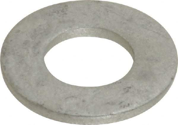 Armor Coat - 5/16" Screw, Grade 8 Alloy Steel SAE Flat Washer - 11/32" ID x 11/16" OD, 0.05" Thick - Exact Tool & Supply