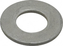 Armor Coat - 3/8" Screw, Grade 8 Alloy Steel SAE Flat Washer - 13/32" ID x 13/16" OD, 0.05" Thick - Exact Tool & Supply