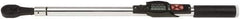 Proto - 1/2" Drive Electronic Fixed Ratcheting Head Torque Wrench - 25 Ft/Lb to 250 Ft/Lb Torque, 27-3/4" OAL, 0.1 N/m Graduation, Ratchet Head - Exact Tool & Supply