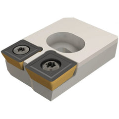 Iscar - Series CA-SOMT11 2-Insert Outer Drill Cartridge - Exact Tool & Supply