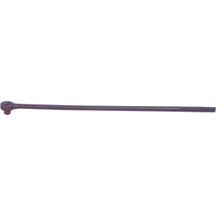 Wright Tool & Forge - Ratchets; Tool Type: Ratchet ; Drive Size (Inch): 1 ; Head Shape: Round ; Head Features: Reversible ; Finish/Coating: Black Industrial ; Overall Length (Inch): 42 - Exact Tool & Supply