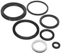 EVER-TITE Coupling Products - 11/16" ID x 1" OD, Viton O-Ring - 5/32" Thick, Square Cross Section - Exact Tool & Supply
