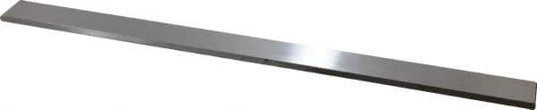 Starrett - 18" Long x 1-1/4" Wide x 1/4" Thick, AISI Type O1, Tool Steel Oil-Hardening Flat Stock - + 1/4" Long Tolerance, - 0 - 0.005" Wide Tolerance, +/- 0.001" Thick Tolerance - Exact Tool & Supply