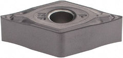 Iscar - DNMG331 NF Grade IC907 Carbide Turning Insert - 55° Diamond, 3/8" Inscr Circle, 3/16" Thick, 1/64" Corner Radius - Exact Tool & Supply