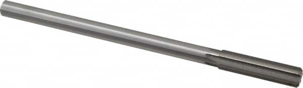 Made in USA - 0.507" High Speed Steel 6 Flute Chucking Reamer - Exact Tool & Supply