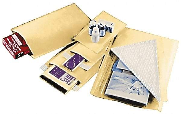 Made in USA - 10" Long x 5" Wide Peel-Off Self-Seal Jiffylite Bubble Cushioned Mailer - Exact Tool & Supply