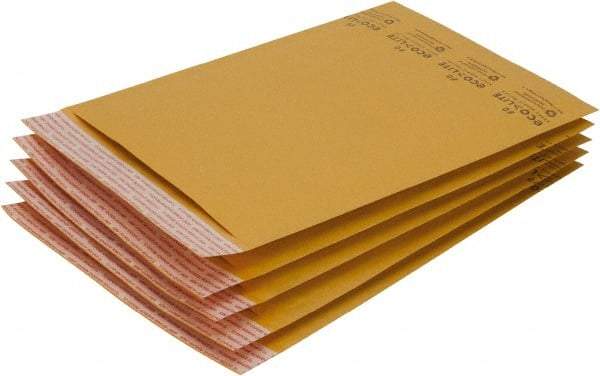 Made in USA - 10" Long x 6" Wide Peel-Off Self-Seal Jiffylite Bubble Cushioned Mailer - Exact Tool & Supply