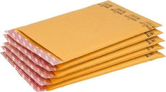 Made in USA - 12" Long x 7-1/4" Wide Peel-Off Self-Seal Jiffylite Bubble Cushioned Mailer - Exact Tool & Supply