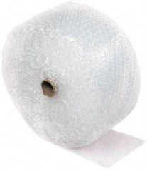 Made in USA - 175' Long x 24" Wide x 3/16" Thick, Small Sized Bubble Roll - Clear, Perforated Every 12" - Exact Tool & Supply
