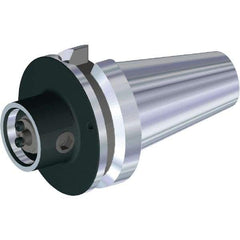 Kennametal - KM40 System Size, BTKV40 Taper, Modular Tool Holding System Adapter - 55mm Projection, 40mm Body Diam, 120.4mm OAL, Through Coolant - Exact Tool & Supply