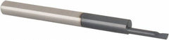 Scientific Cutting Tools - 0.06" Min Bore Diam, 0.3" Max Bore Depth, 1/8 Shank Diam, Boring Bar - Exact Tool & Supply