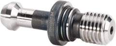 Kennametal - BT40 Taper, M16x2 Thread, 45° Angle Radius, Standard Retention Knob - 2.3622" OAL, 0.5886" Knob Diam, 1-3/8" from Knob to Flange, 0.6689" Pilot Diam - Exact Tool & Supply